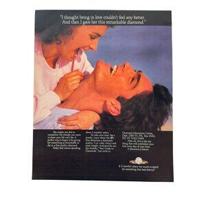Vintage 1988 Your Guide To Diamonds Jewelry Advertisement Print Ad